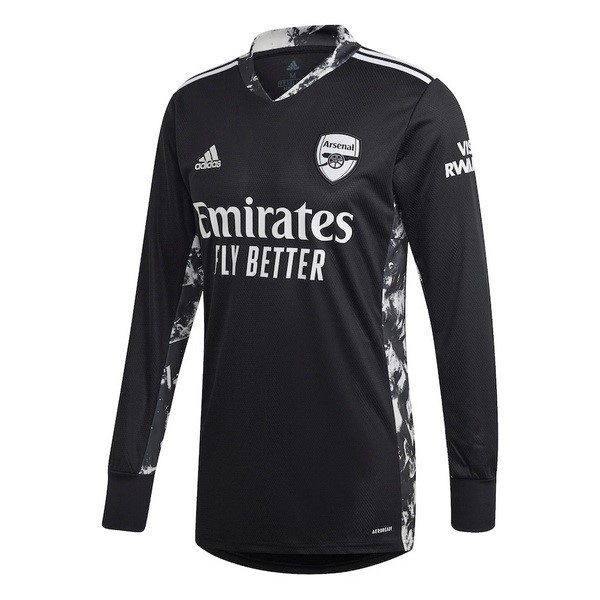 Tailandia Camiseta Arsenal Primera equipo ML Portero 2020-21 Negro